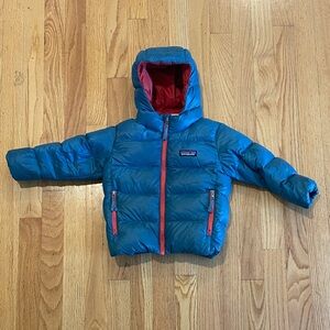 Patagonia Baby hi-loft down sweater hoody 2T